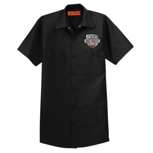 Mechanic Shirt - Americas Most Wanted 4X4 Logo - Black