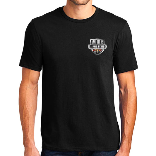 T-shirt - Americas Most Wanted 4X4 Logo - Black